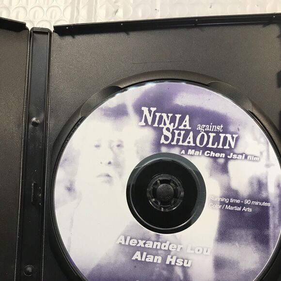 Ninja Against Shaolin DVD. New. Fast Free Shipping - Picture 2 of 3